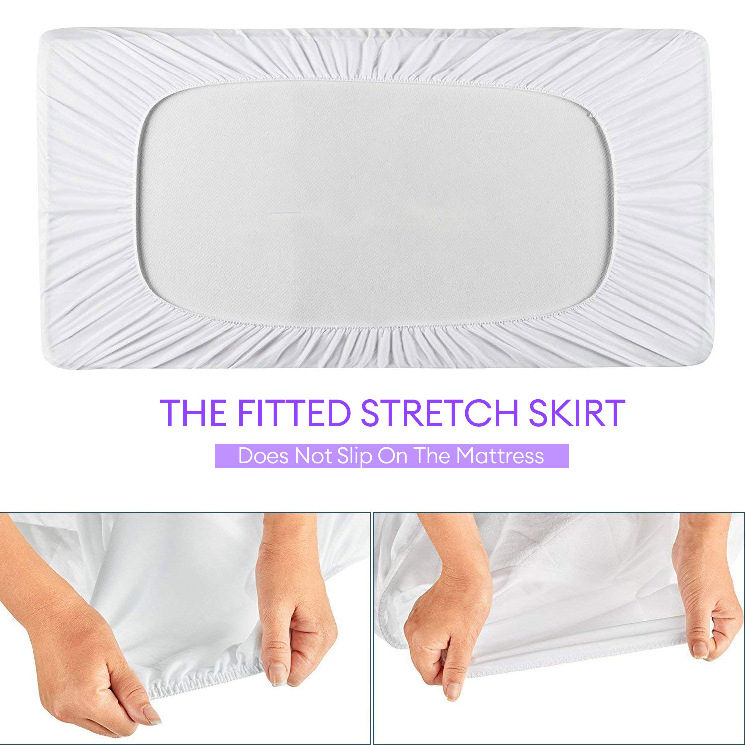 1pc Crib Mattress Protector Sm - Waterproof Mattress Protector Breathable review and price