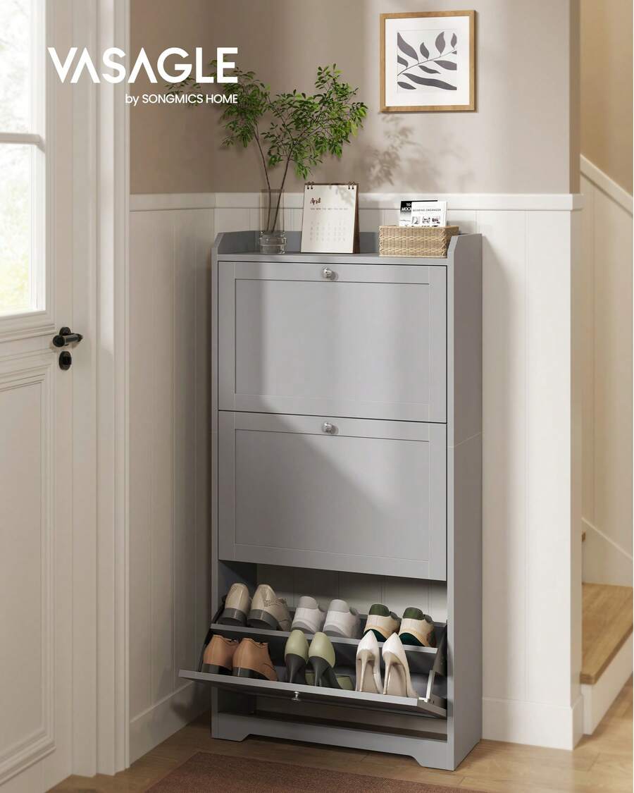 Shoe Cabinet With 3 Flip Drawe - Storage & Organization review and price
