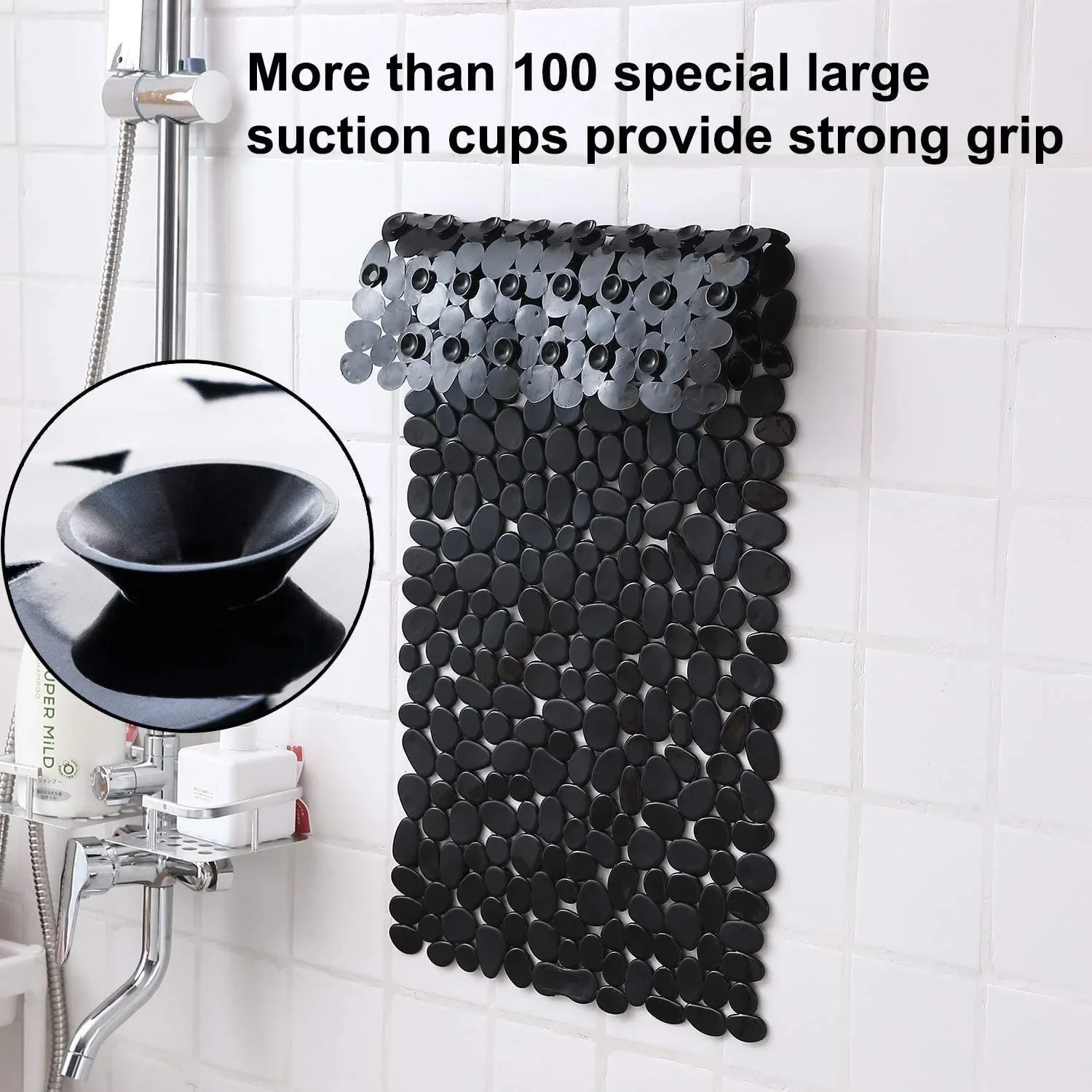 Non-Slip Pebble Shower Mat 40x - Quick Dry Diatomite Bath Mat review and price