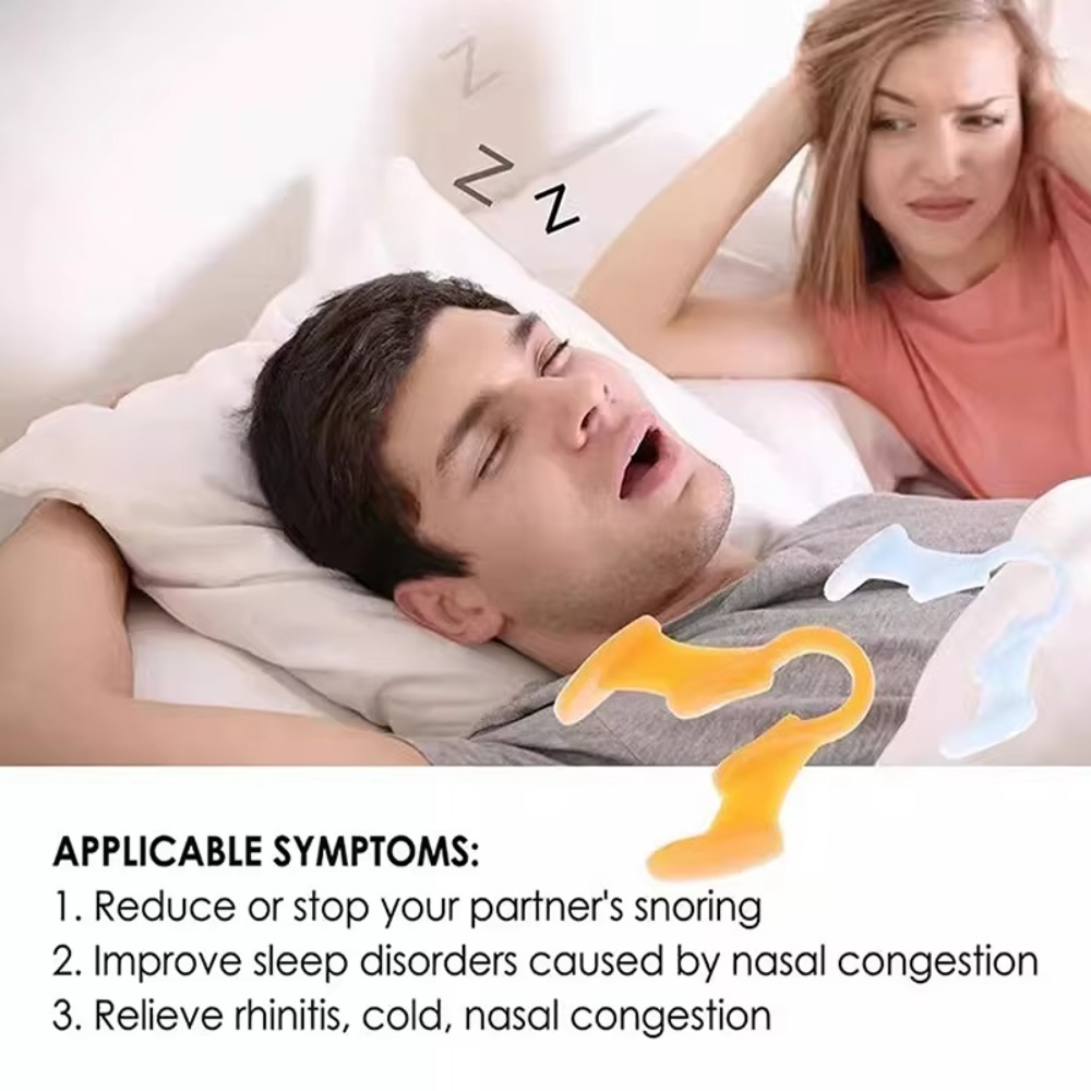 2pcs Mini Stop Snoring Device  - Anti Snore Contour Pillow review and price